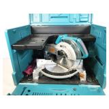Makita BLS820 cordless 8.5" miter saw in case, no