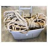 1" rope, 100