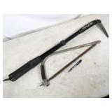 bow saw and extendable tree saw, NO SHIPPING