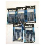 5pc NEW Sterling miniature precision nut driver