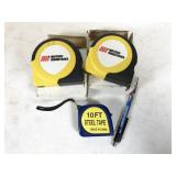 3pc tape measures