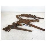 3pc chain buckers, NO SHIPPING