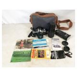 VINTAGE Canon AE-1 Program 35mm film camera,