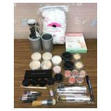 NEW Sheer Cover makeup lot with brushes: includes