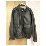 G-III leather bomber jacket, men