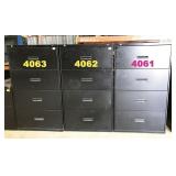 metal 4-drawer lateral file cabinet, 30"w x