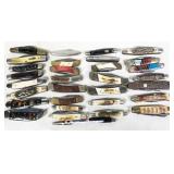 30pc folding knives
