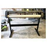 Teneth TH-1300L cutting plotter on stand, +/-4