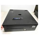 APG RK-BL1616 cash drawer, locked in open