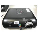 Sharp XG-F315X dlp projector, powers up and