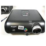Sharp XG-F315X dlp projector, powers up and