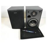 pair Sony SS-MB105 speakers, work