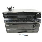 2pc Onkyo HT-R550 & HT-R591 av receivers, do not