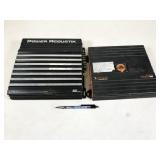 2pc power amplifiers, not tested: Power Acoustik