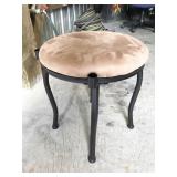 suede top vanity stool, NO SHIPPING