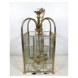 hanging light, +/-20" tall, not tested, NO