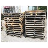 25pc standard size wooden pallets, good