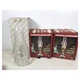 3pc hurricane candle lamps