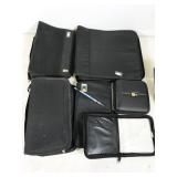 assorted cd/dvd wallets