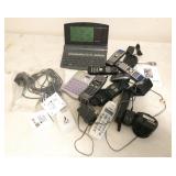 phones, electronic organizer