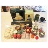 candles and candlesticks