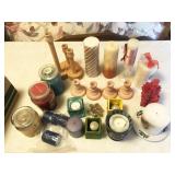 candles and candlesticks