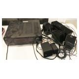 JVC RX-6000V receiver and Hitachi surround