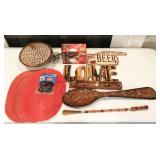 wall décor, kitchenware, shoe horn