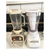 Osterizer blender and Hamilton Beach blender