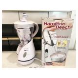 Smoothie Freeze and Hamilton Beach DrinkMaster