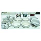 mugs and bowls