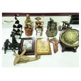 figurines, wall art, home décor