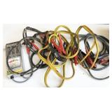 Chicago Electric battery tester, jumper cables