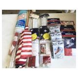 US flags