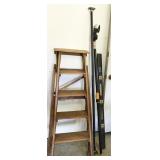 ladder, pruner, load locker, level
