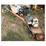 Garden Pride finish mower, not locked up but not