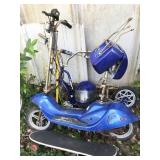 Boreem Tia 602I scooter, helmet, 2pc push