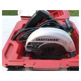 Craftsman 7.25" circular saw in case