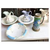 pitchers and bowls, tankard