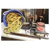 DrainMasters, canes, rope