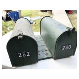 mounted mailboxes
