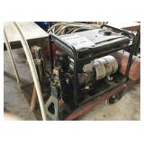 3500w generator, air tank, jacks, cart