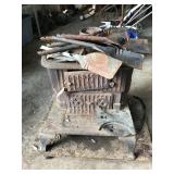 VINTAGE Columbus 99 Franklin cast iron stove, ash