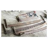 saws and VINTAGE 2-man crosscut saws