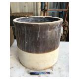 stoneware crock jar