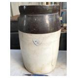 #4 stoneware crock jar
