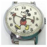 VINTAGE Bradley Mickey Mouse pie eye watch, Swiss