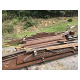 angle iron, round/square stock, round/square angle iron, round/square stock, round/square