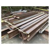 i-beams, assorted lengths i-beams, assorted lengths