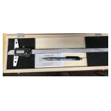 T&O digital depth gage in case, 12"/300mm T&O digital depth gage in case, 12"/300mm